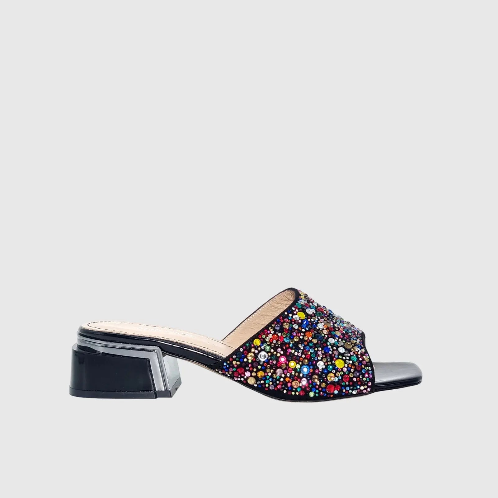 MV 6360 BLACK Sandals | familyshoecentre