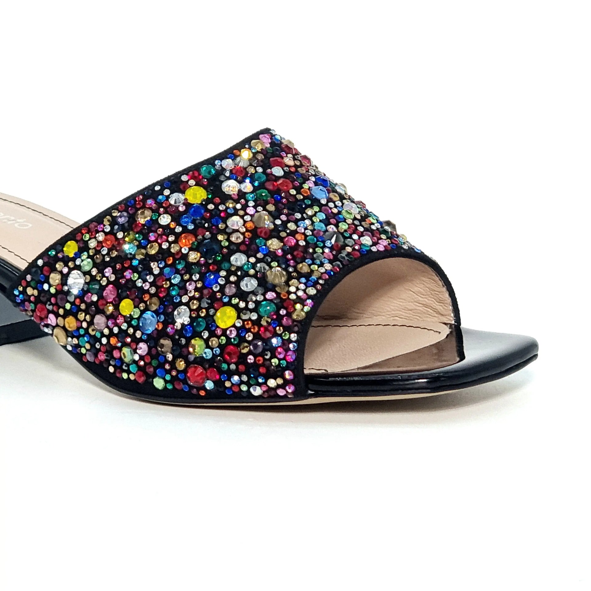 MV 6360 BLACK Sandals | familyshoecentre
