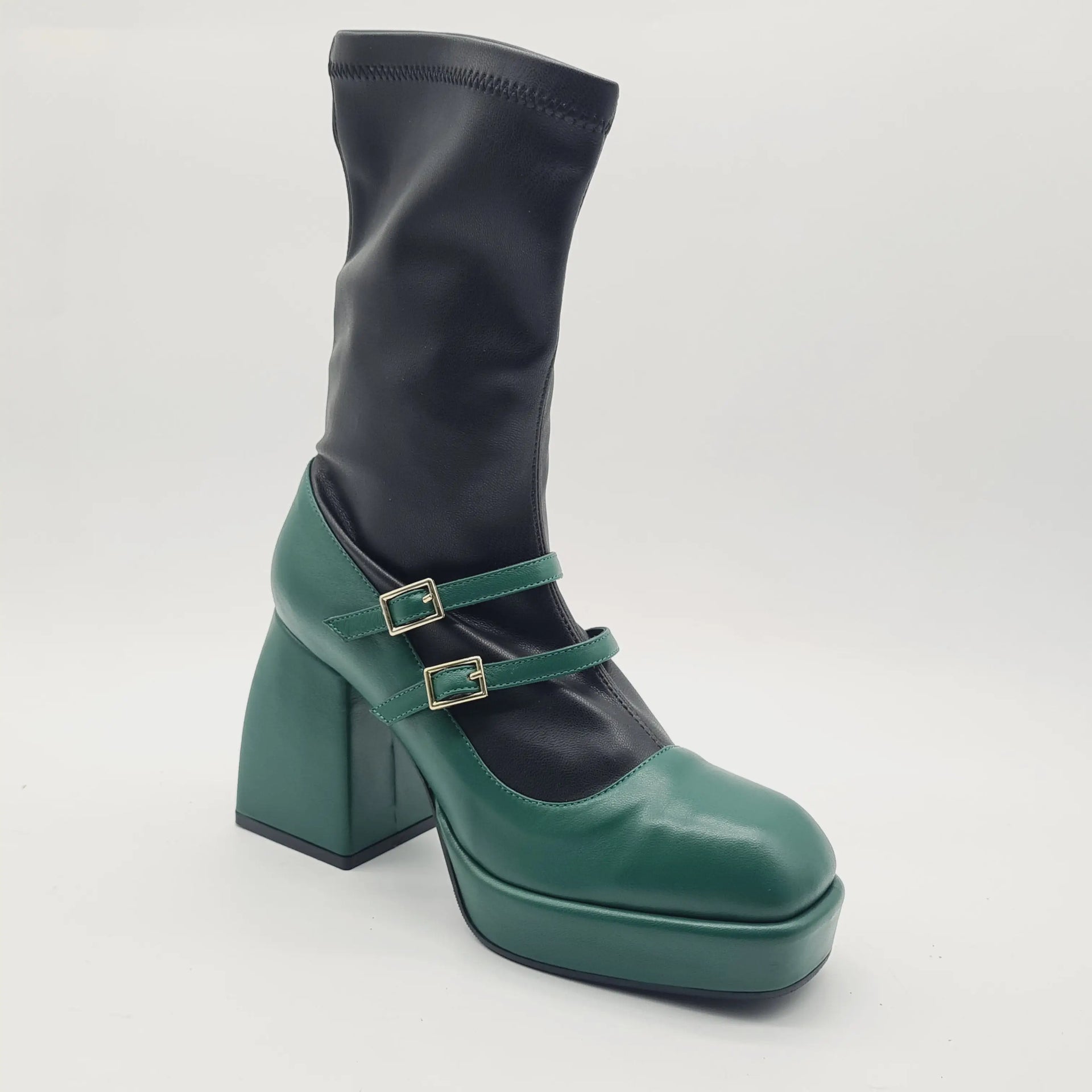 MV 25051 GREEN Boots | familyshoecentre