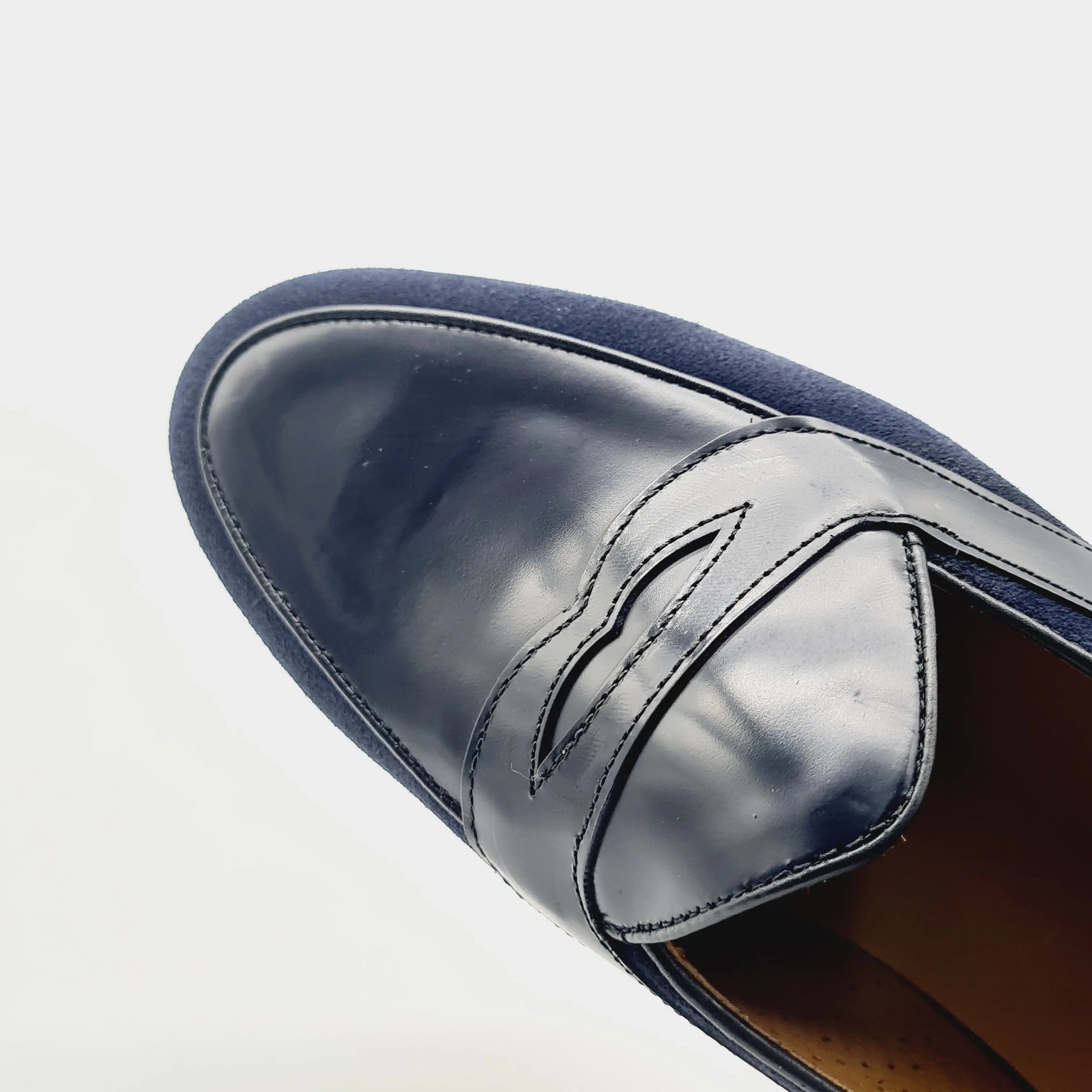 PACO 4952 NAVY Loafers | familyshoecentre