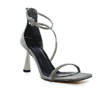 PM K804 PEWTER Heels | familyshoecentre