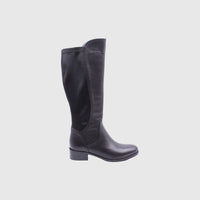 PUR031 BLACK Boots | familyshoecentre