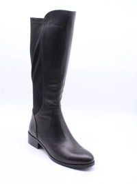 PUR031 BLACK Boots | familyshoecentre
