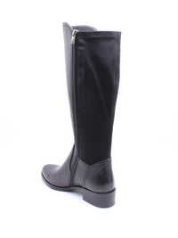 PUR031 BLACK Boots | familyshoecentre