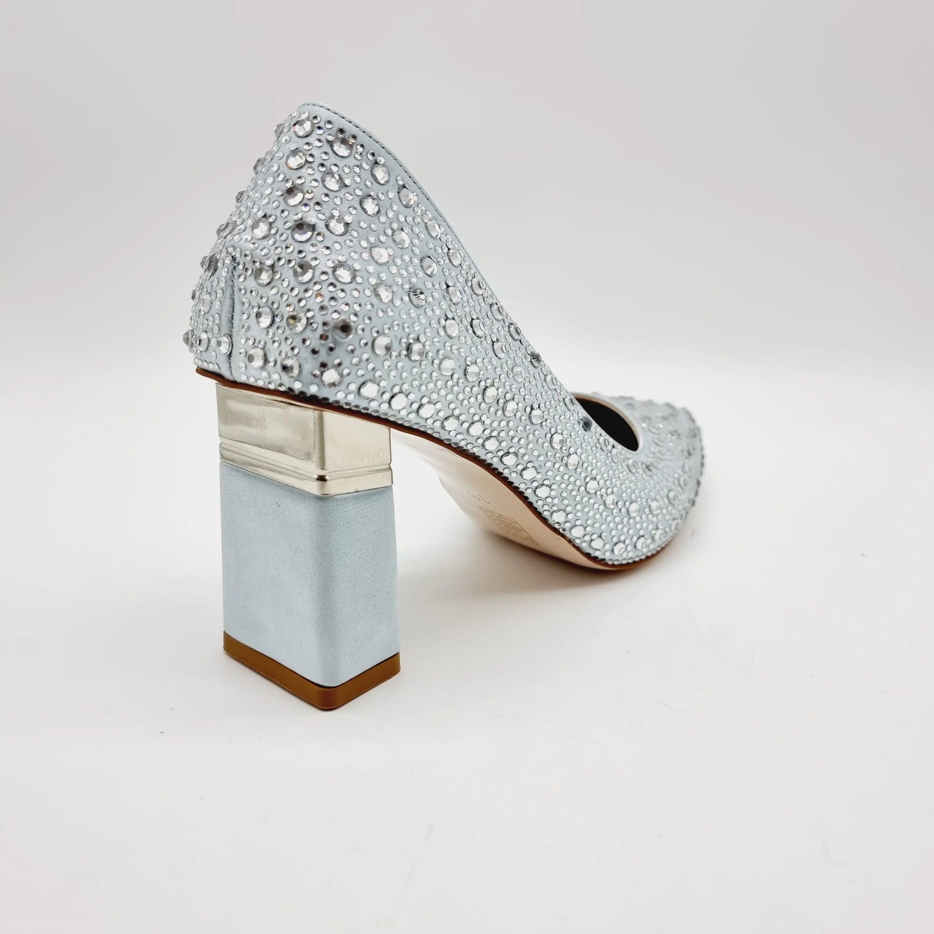 SANDRA 1202 BLUE Heels | familyshoecentre