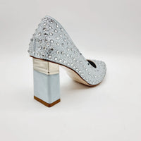 SANDRA 1202 BLUE Heels | familyshoecentre