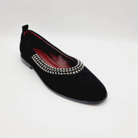 SANDRA T143 BLACK Pumps | familyshoecentre
