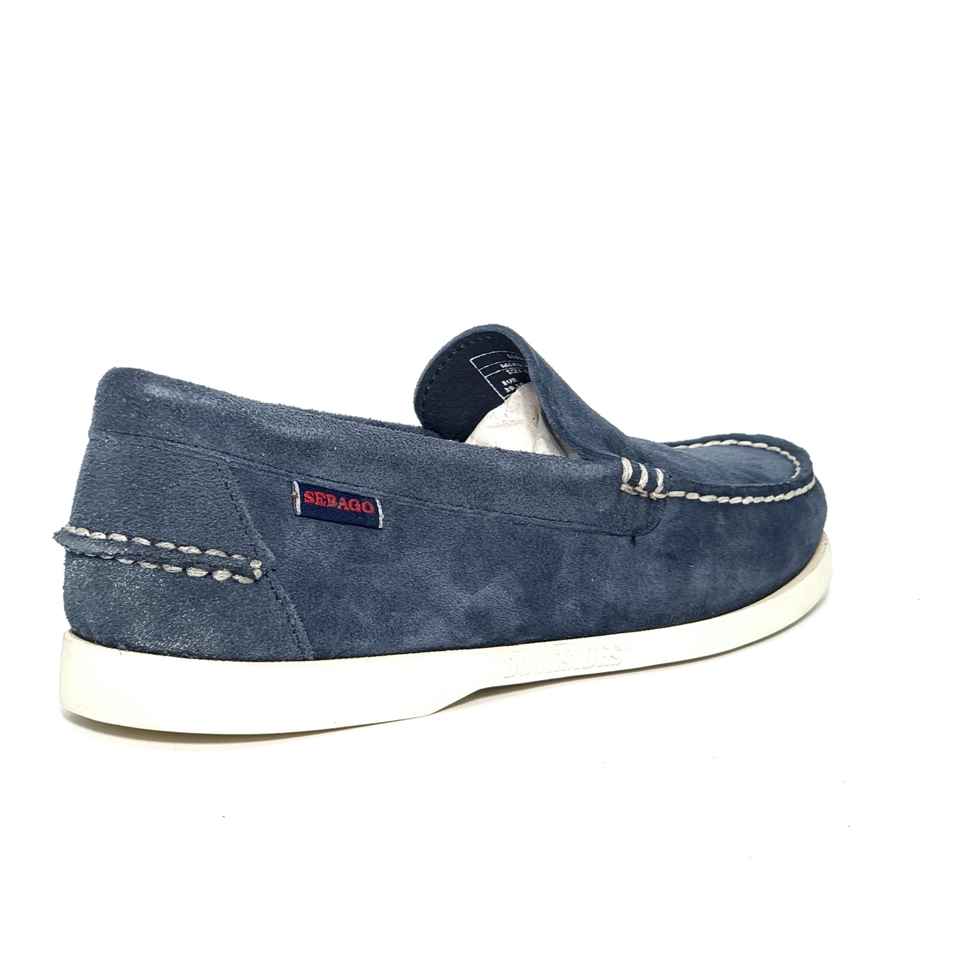 SEBAGO FRANK BOAT BLUE NAVY Loafers | familyshoecentre