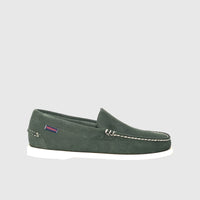 SEBAGO FRANK BOAT GREEN Loafers | familyshoecentre