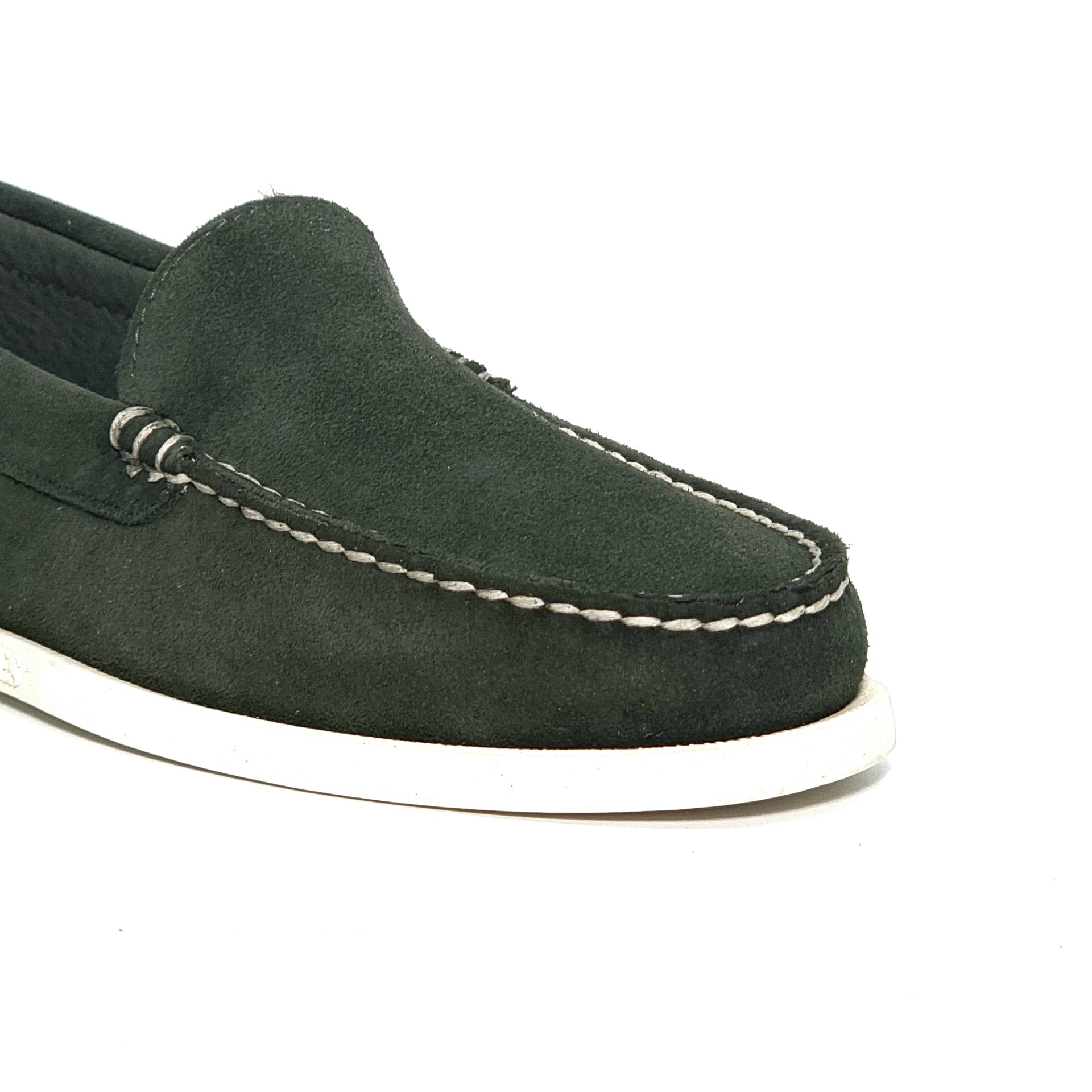 SEBAGO FRANK BOAT GREEN Loafers | familyshoecentre