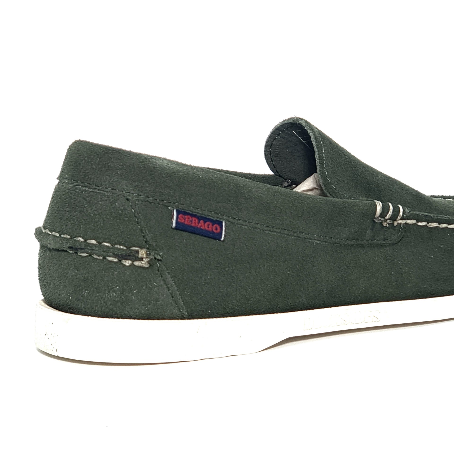 SEBAGO FRANK BOAT GREEN Loafers | familyshoecentre
