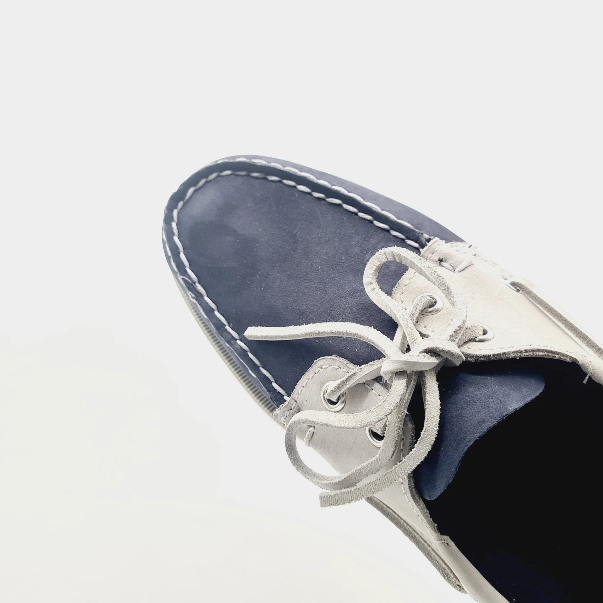 SEBAGO PORTLAND ARCHIVE BEIGE INDIGO Loafers | familyshoecentre