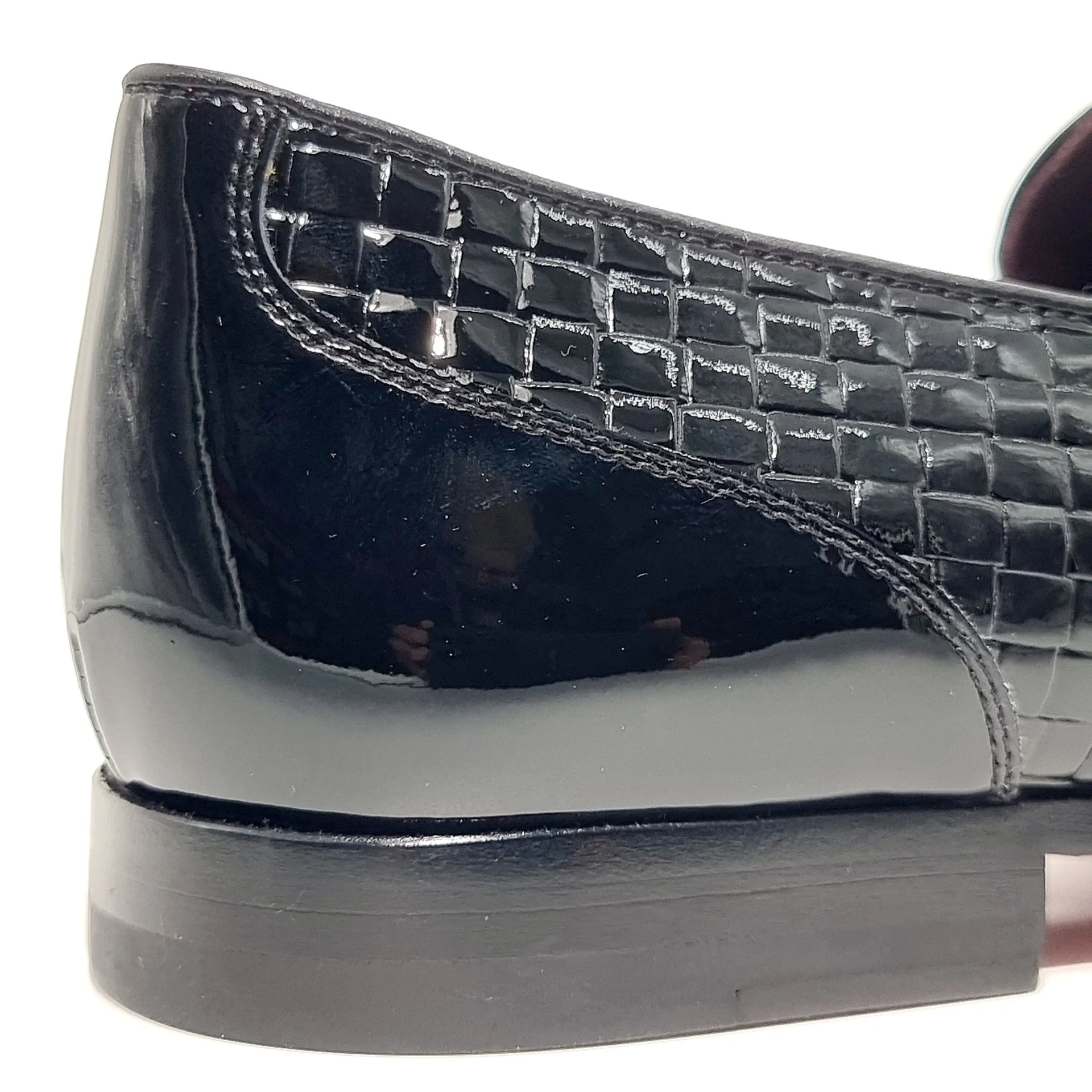 VALENTINO 19673 BLACK SLIP ON Loafers | familyshoecentre