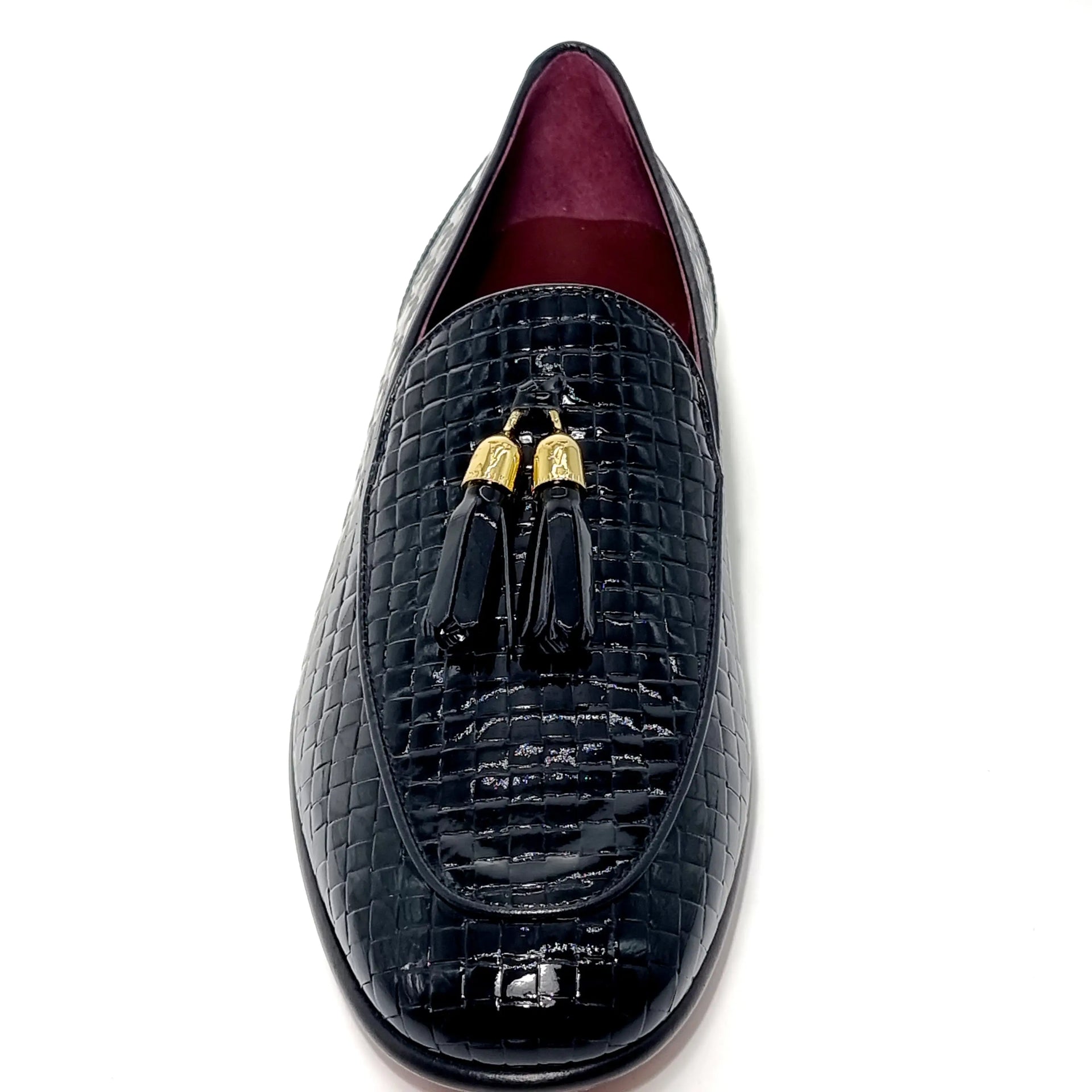 VALENTINO 19673 BLACK SLIP ON Loafers | familyshoecentre