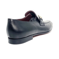 VALENTINO 19719 BLACK MATT LEATHER Loafers | familyshoecentre